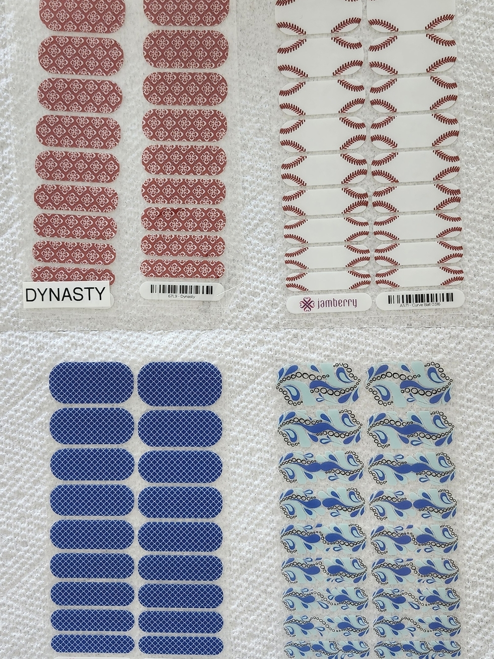Jamberry Multi-Pack Wraps - 4 Patterns